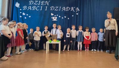 Dzień Babci w oddziale przedszkolnym SP2